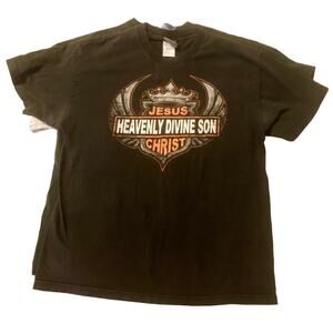 Harley Davidson & Jesus Christian Funny Chevy T-Shirts Lot of 4 Men Large
